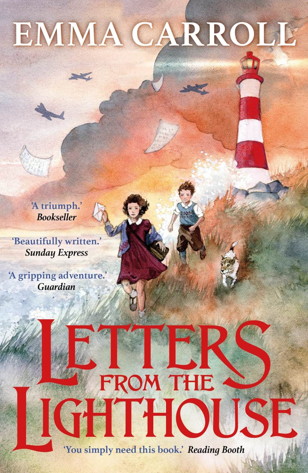 Cover of Letters from the Lighthouse by Emma Carroll